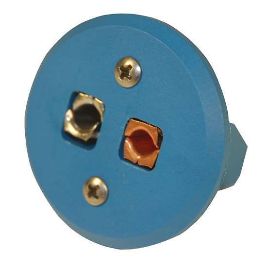 Digi-Sense Panel-Mount Standard Connector, Type-T, Round, Female, 1/Ea_1221564