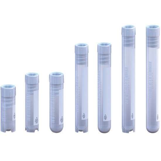 Argos Technologies PolarSafe  Sterile Cryovials, 4 mL, Skirted-Bottom, Internal Thread; 50/Pk_1212454