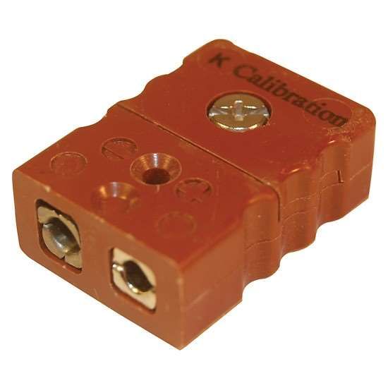 Digi-Sense Standard Type-K Thermocouple Female Connector, 2 Pin_1203430
