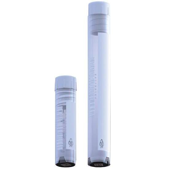 Argos Technologies PolarSafe  Sterile 2D Cryovials, 2 mL, Skirted-Bottom, External Thread; 50/Pk_1238610