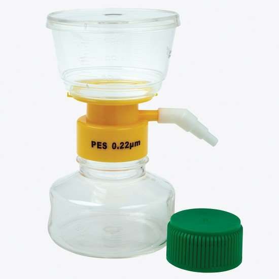 CELLTREAT Scientific Products 229705 Sterile Filter System with PES membrane, 150 mL, 0.22 μm, 50 mm; 12/cs_1213409