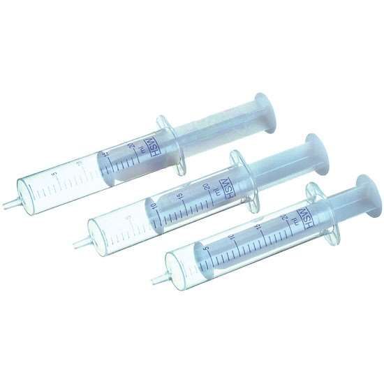 Cole-Parmer Disposable Syringe, Centric Tip, Luer Slip, 5 mL, 100/Pk_1201857