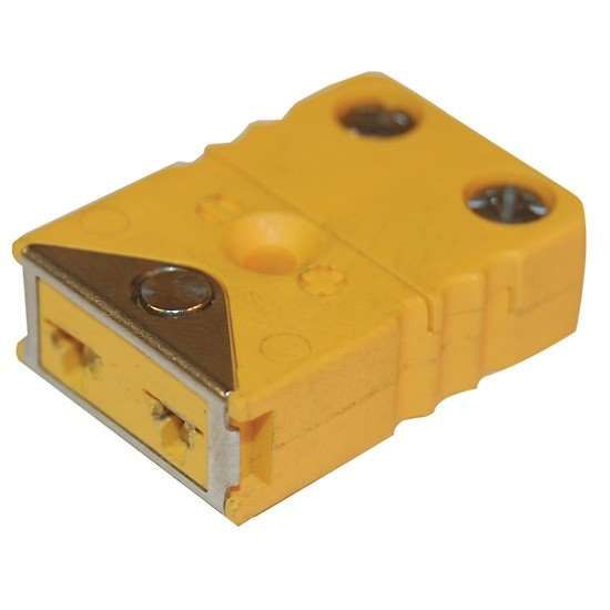 Digi-Sense Locking Miniconnector, Type-K Thermocouple, Female, 1/Ea_1228610
