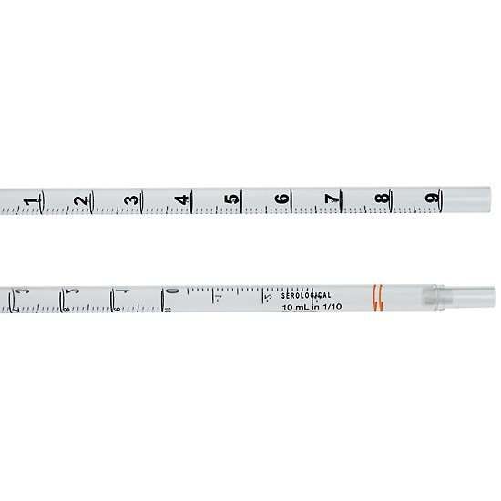 CELLTREAT Scientific Products Open-Ended Serological Pipet, 10mL, Indv. Wrap, Paper/Plastic, Sterile; 200/Cs_1232366