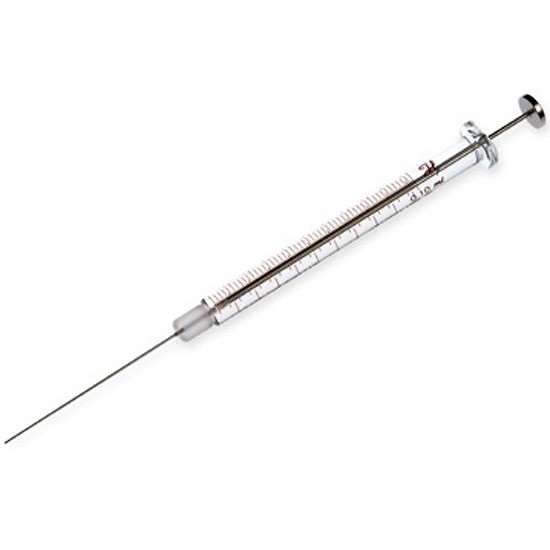 Hamilton 1710 Gastight Syringe, 100 uL, Cemented, 22 G, 2", Blunt_1209369