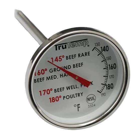Taylor 3504 TruTemp Series Compact Dial Meat Thermometer with FDA Temp Guidelines_1229426