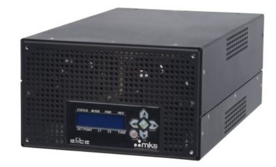 MKS elite 300HA-01, RF Plasma Generator 13.56 MHz 300 Watts, Half Rack, 25 pin Analog, RS232_1374524