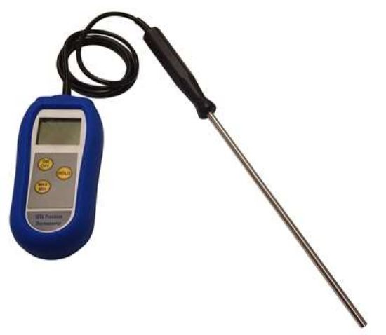 Digital Thermometer, Range -199°C to 499°C, Sensor PT100 1/10th DIN_1214388