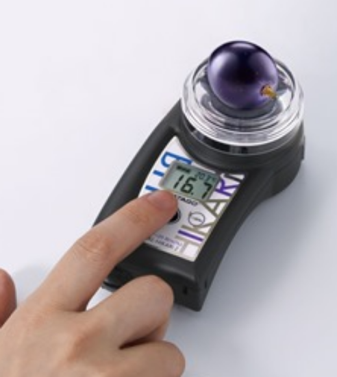 Atago, Refractometer, PAL-HIKARi 2, Sugar Level In Uncut Grapes, Brix: 10.0 to 25.0%_1628735