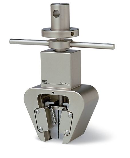 Model: 53537401 - MTS Advantage™ Grip Wedges; Flat, Serrated, 300 kN (67 kip)_1658497