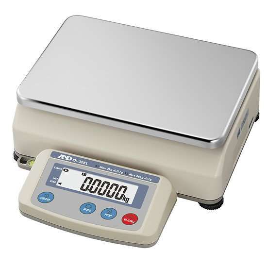 A&D Weighing EK-L Compact Bench Scale, 15 kg x 0.1 g_1216809