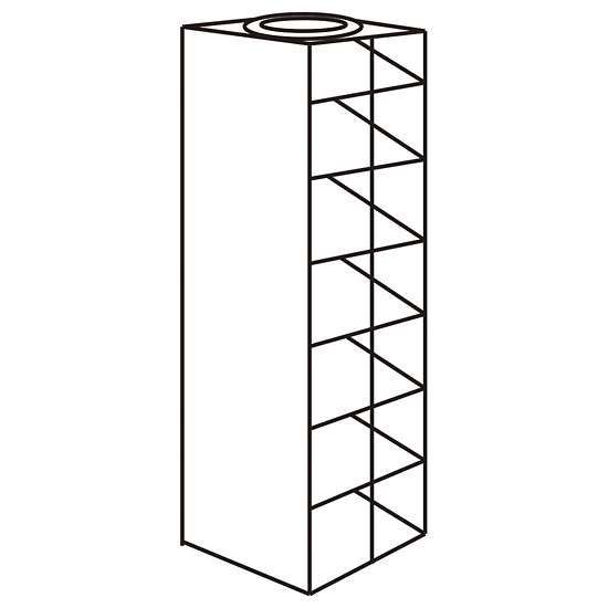 Argos Technologies PolarSafe® RC7375A Vertical/Chest Freezer Rack for Standard 3.75" High Boxes, 7 box capacity_1229628