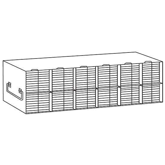 Cole-Parmer Argos PolarSafe Upright Freezer Rack 96/384-Well Microtiter ...