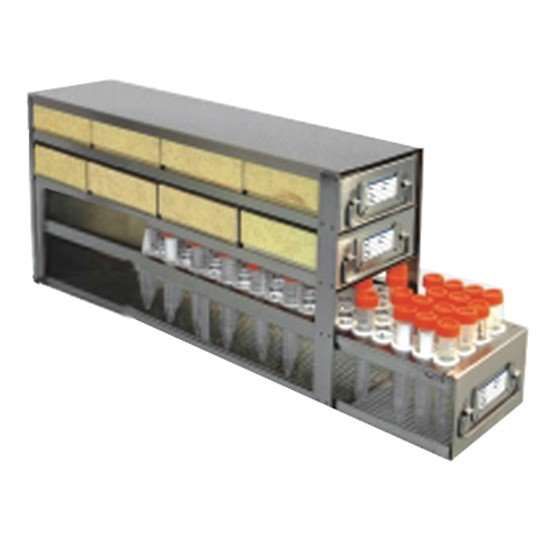 Cole-Parmer PolarSafe Upright Freezer Drawer Rack for Boxes & 50 mL ...