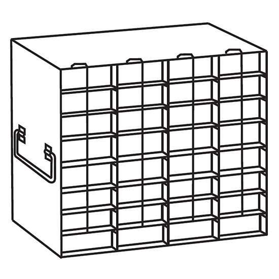 Cole-Parmer Argos Technologies PolarSafe RFPCR48A Upright Freezer Rack ...
