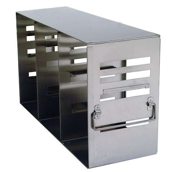 Argos Technologies PolarSafe® RMC3423A Adjustable Upright Freezer Rack for Standard 2" & 3" Boxes; holds (12) 2", (6) 3", or (6) 2"+(3) 3" boxes_1229403