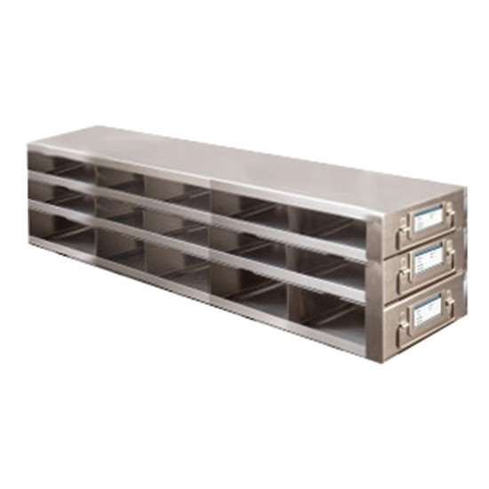 Cole-Parmer PolarSafe RDMP53A Upright Freezer Drawer Rack for 96/384 ...
