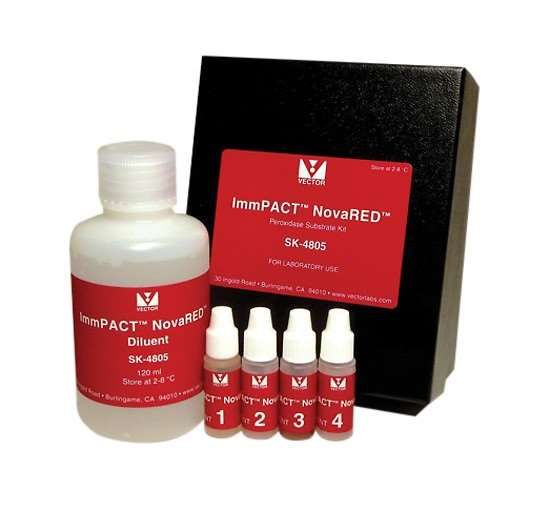 Vector Laboratories ImmPACT NovaRed Substrate, Red, 120 ml_1222528