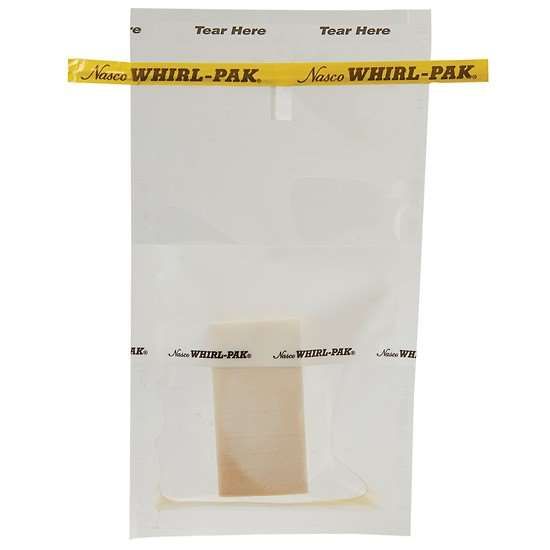 Whirl-Pak B01590WA Hydrated PolySponge™ Sampling Bag with Sampling Sponge, 18 oz, Sterile; 100/Bx_1203299