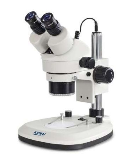 Stereo zoom microscope OZL-465, 0.7x-4.5x, Transmitted and Reflected Light 3W LED_1211099
