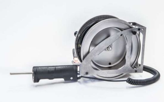 TP7-D Thermometer, 25 meter (82 feet) cable, Asphalt Weight Probe, Brass Markers at 1 meter intervals, ATEX/IECEx Certification (Ex ia IIB T4 Ga), Ambient temperature range -20°C to +40°C_1235430