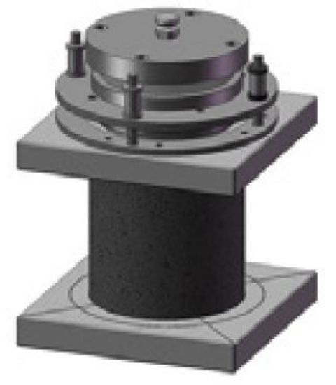 Model: GRIP-2000KN - Grip / Fixture F-JYH206A1, 2,000kN, compression platen (73 kg) 240mm x 240 mm._1665879