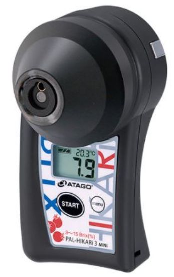 Atago Refractometer Cherry Tomato PAL-HIKARi 3 MINi Brix | John Morris ...