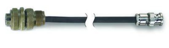 PCB 20-ft Twisted/Shielded Industrial Cable, 2-Pin to BNC, Polyurethane ...