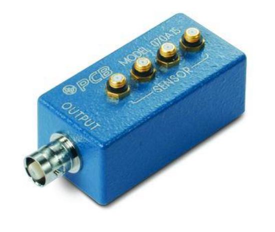 PCB Summing Block, 4 × 10-32 Jack Inputs to 1 BNC Output (For Charge ...