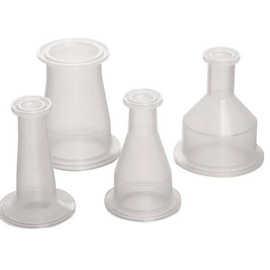 VWR PP Concentric Sanitary Reducer, 1-1/2