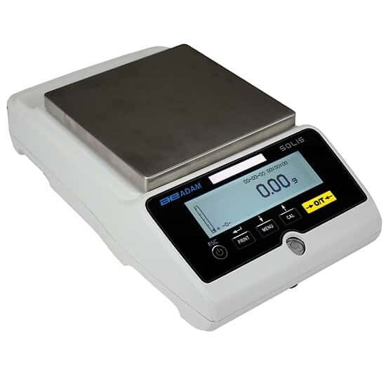 Adam Equipment STB 6202e Solis Precision Toploading Balance, 6200g x .01g, External Calibration_1461823