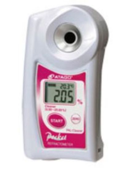 Atago, Digital Refractometer, PAL-Cleaner, Low Concentration Of Industrial Cleaning Fluid, Cleaner: 0.00 to 25.00%, Temperature: 10.0 to 100 degC_1652885
