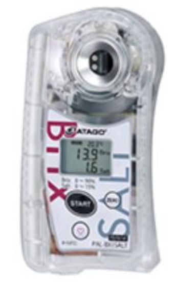 Atago, Refractometer Salt Meter, PAL-BX|SALT, Brix: 0.00 to 90.0%, Salt concentration: 0.00 to 15.00%_1654067