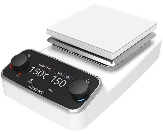 Stuart Premium Digital Stirring Hot Plate, Ceramic, White; 230 VAC_1721371