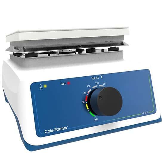 Cole-Parmer HP-200-C Stuart Undergrad Analog Hot Plate, 15 x 15 cm, Ceramic