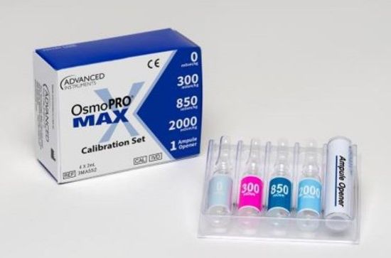 Advanced Instruments, OsmoPRO MAX Calibration Set, 3MA552_1878188