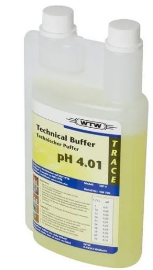 TEP 4/25, Technical buffer solution pH = 4.01; Box with 25 bottles with 1 liter each._1886575