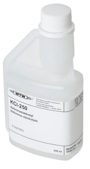 KCl-250, Reference electrolyte, 1 bottle with 250 ml KCl solution 3 mol/l._1886572
