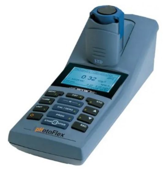 pHotoFlex® Turb, Portable LED multiparameter filter photometer with full electro-chemical pH functions and integrated IR turbidity measurement acc. DIN/ISO with approx. 200 programs and 100 user-defined programs, 100 data sets_1886005