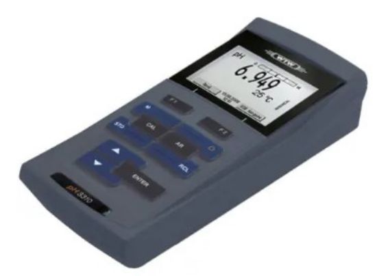 pH 3310 SET 2, Professional, field proven pH/mV-meter with backlit graphic display, for portable application with data logger and USB interface, set including SenTix® 41. Meter in carry case with pH electrode SenTix® 41, buffer solution._1885720