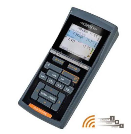 Multi 3630 IDS SET G, Professional digital multi meter for portable field measurement, with triple channel input, wireless ready, color graphic display incl. data logger and USB interfaces._1885455