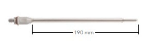 TPX 300 Glass-coated probe, needle length = 120 mm, Ø 8 mm, without cable/Probe Pt1000, 190mm, glass, 2 poles, size 0_1888666
