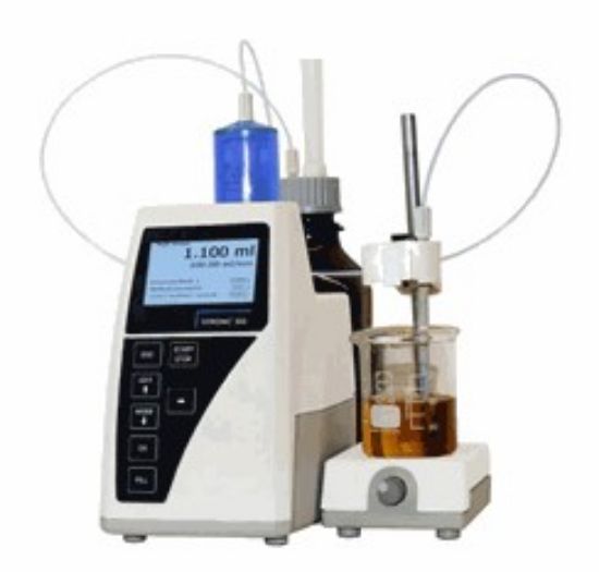 TITRONIC 300 basic unit with ready to use assembled 50 ml dosing unit, manual controller TZ 3880, titration clamp, stand rod and power supply 100-240 V_1887486
