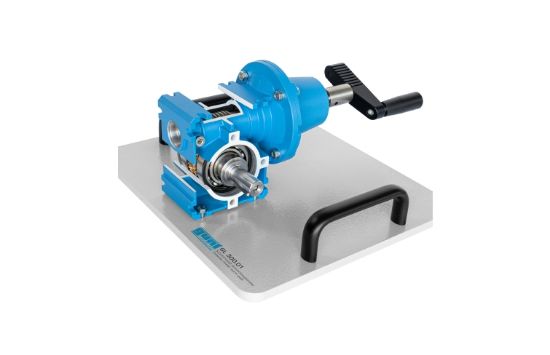 Cutaway model: worm gear