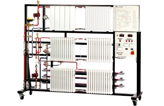 Heat distribution and control in heating systems