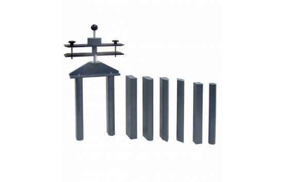 Set of piers, seven profiles