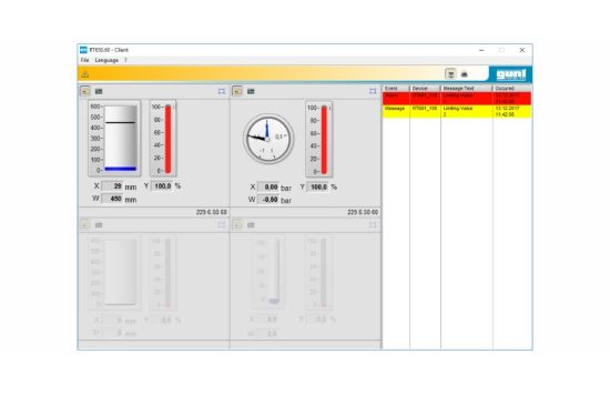 Process control software for RT 681 and RT 682