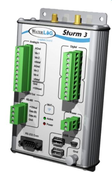 Storm3 Datalogger, featuring simple and intuitive browser based interface (via WiFi). Compatible with most web browsers on smart phones, tablets and computers. Easy data downloading to device or thumbdrive._1930514