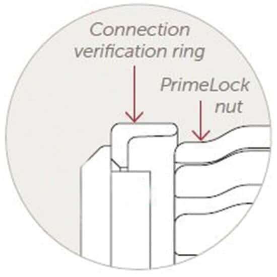 PrimeLock® Connection Varification Ring, 1/2" fittings; 10/pk_1463700