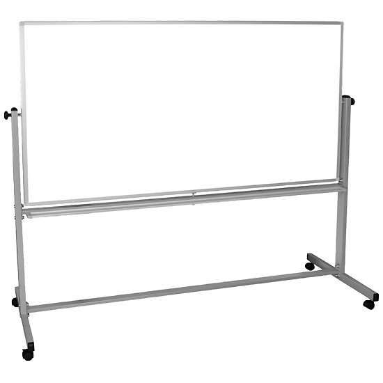 Luxor MB7240WW Double-Sided Magnetic Whiteboard; 72"W x 40"H_1473678